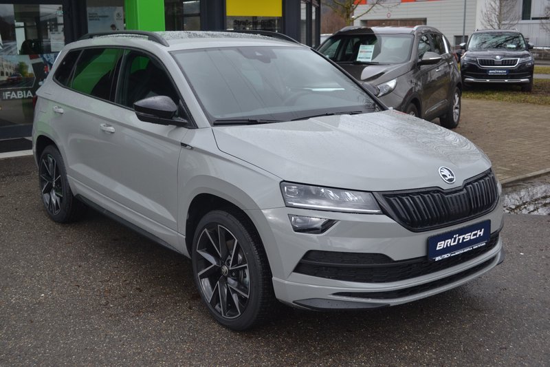 Skoda Karoq Sportline 2.0 TSI 4x4 DSG Columbus / Canton / 19 Zoll Vega neu kaufen in Tuttlingen
