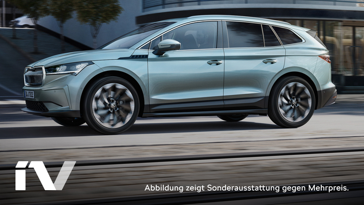 Der neue ŠKODA ENYAQ iV - ab sofort live bei uns.